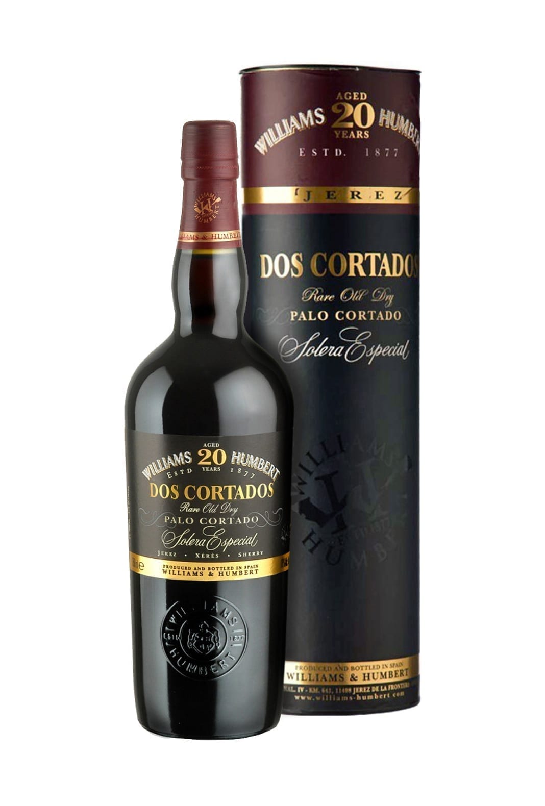 Dos Cortados Palo Sherry Aperitif 20 years 21.5% 500ml