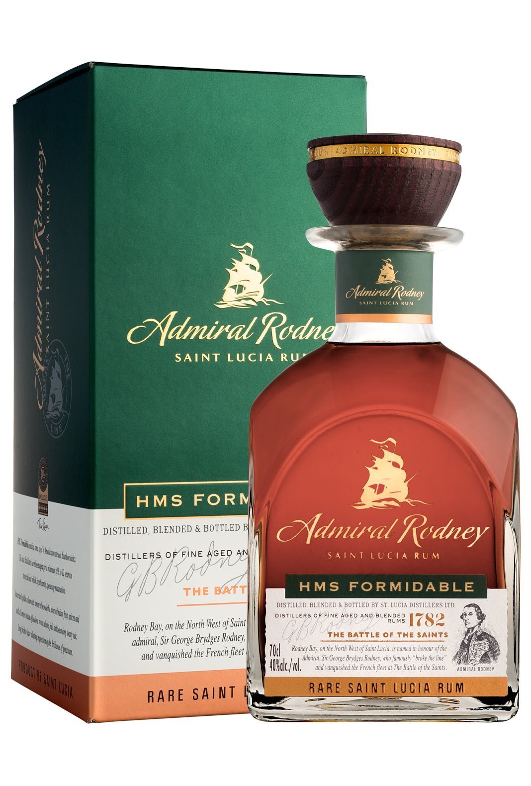 Admiral Rodney Formidable Rum 40% 700ml - Rum - Liquor Wine Cave