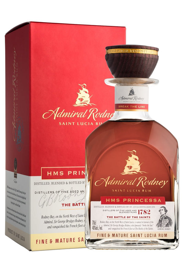Admiral Rodney Princessa Rum 40% 700ml | Rum | Shop online at Liquor Wine Cave