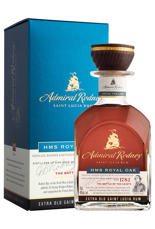 Admiral Rodney Royal Oak Rum 40% 700ml | Rum | Shop online at Liquor Wine Cave