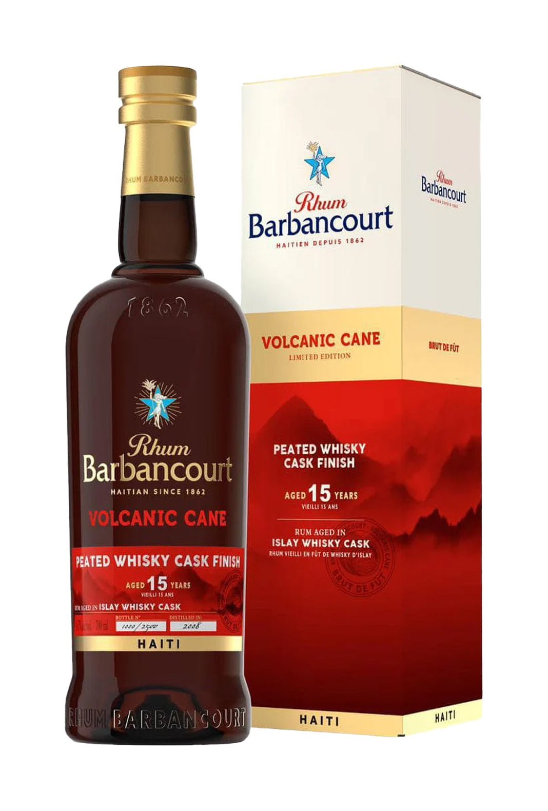 Barbancourt Volcanic Cane Rum 46.7% 700ml - Rum - Liquor Wine Cave