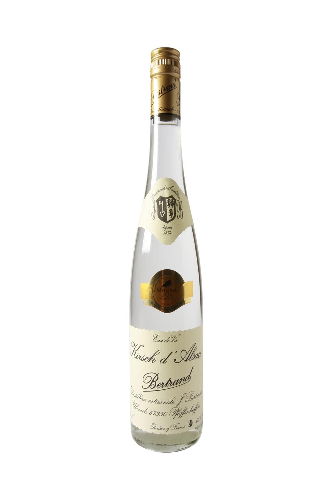 Bertrand Eau de Vie de Kirsch (Cherry) 45% 700ml