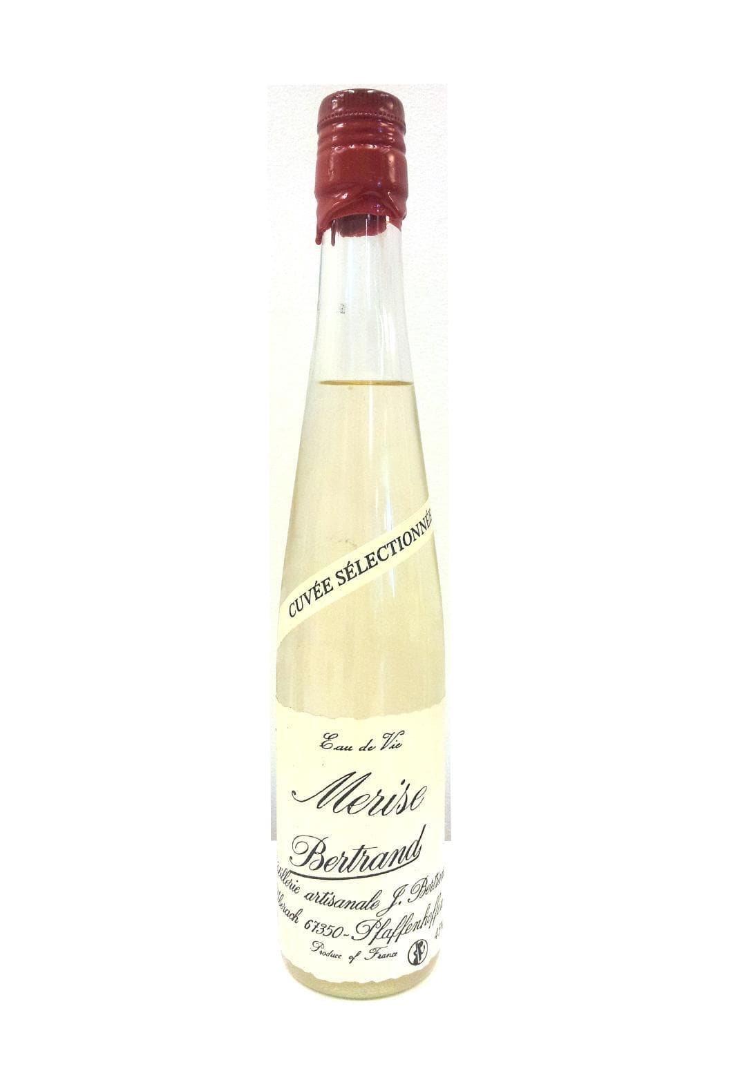 Bertrand Eau de Vie de Merise (Wild Cherry) 18% 375ml | Liqueurs | Shop online at Spirits of France