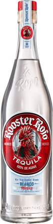 Rooster Rojo Tequila Blanco 38% 700ml bottle, Mexico