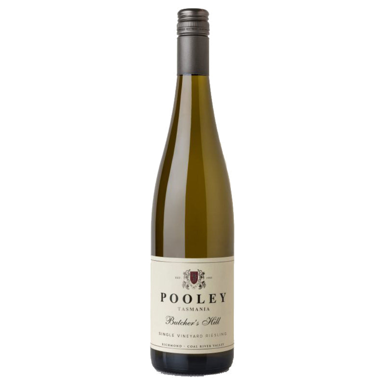 Pooley Butchers Hill Riesling 2022 bottle, Australia