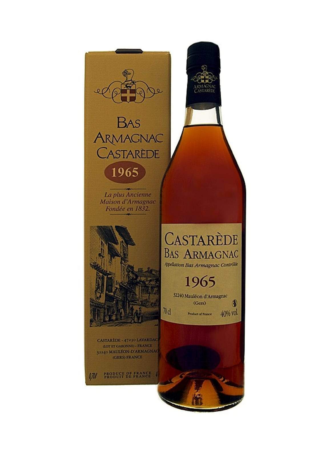 Castarede 1965 Bas Armagnac 40% 700ml