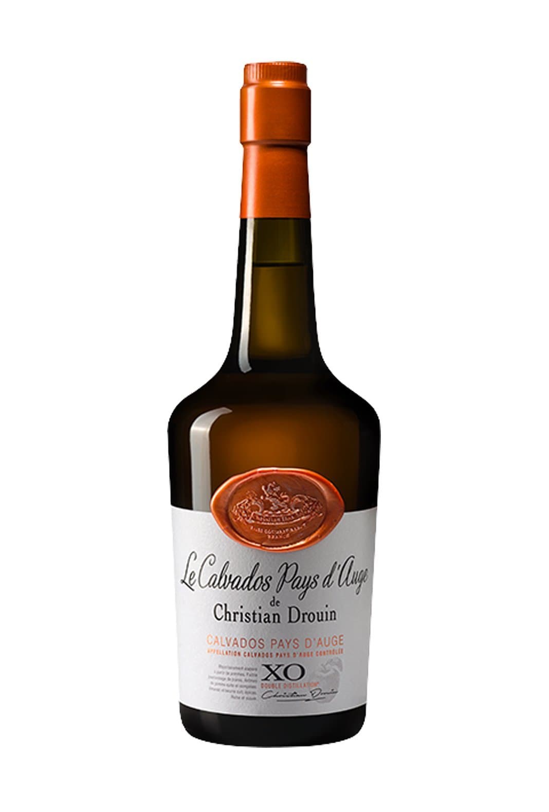 Christian Drouin X.O Calvados Pays dÕAuge 42% 700ml | Brandy | Shop online at Spirits of France