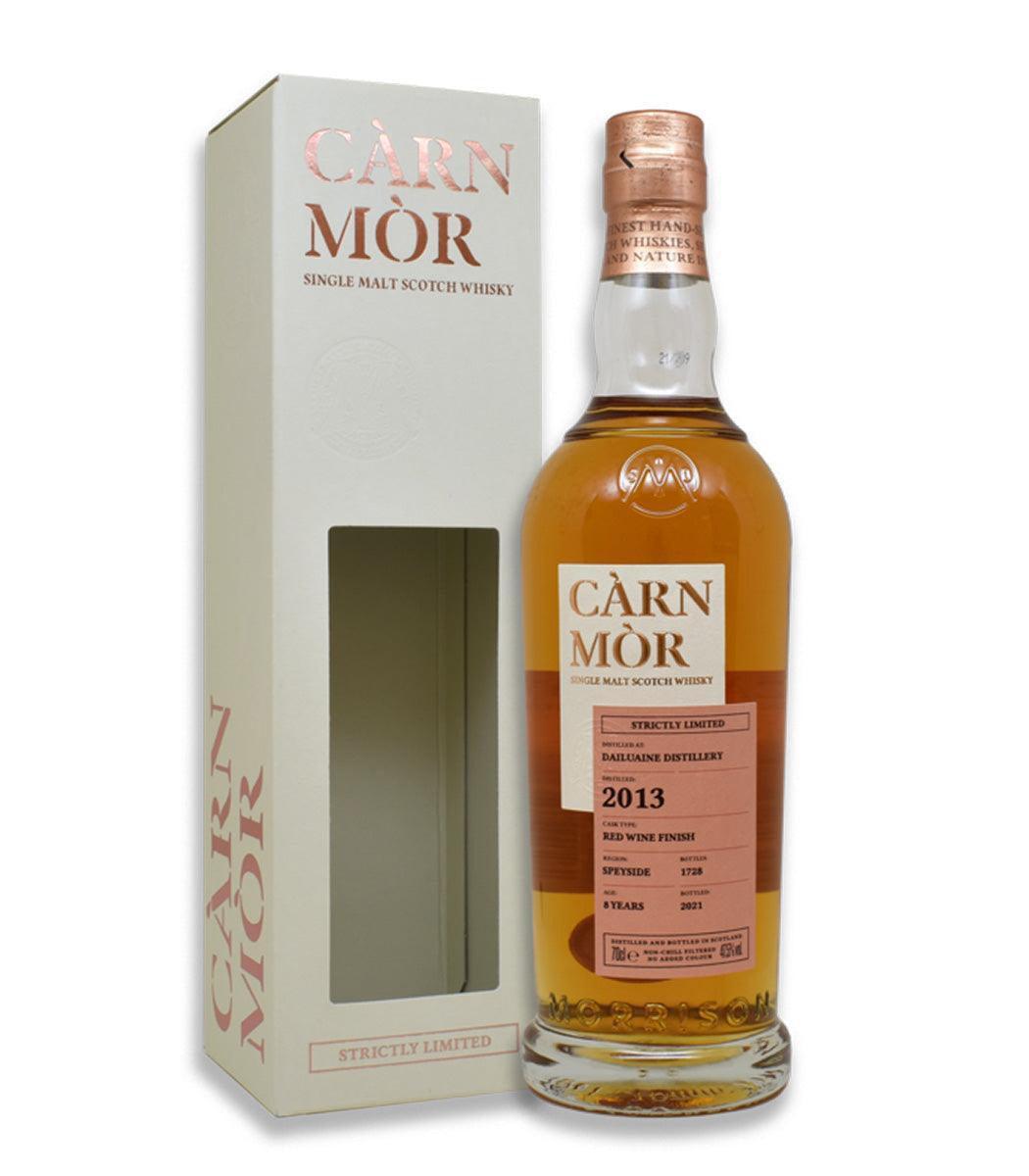 Dailuaine 8 Year Old 2013 (red wine finish) Carn Mor Strictly Limited Scotch Whisky 700ml bottle, Select Scotch Whisky