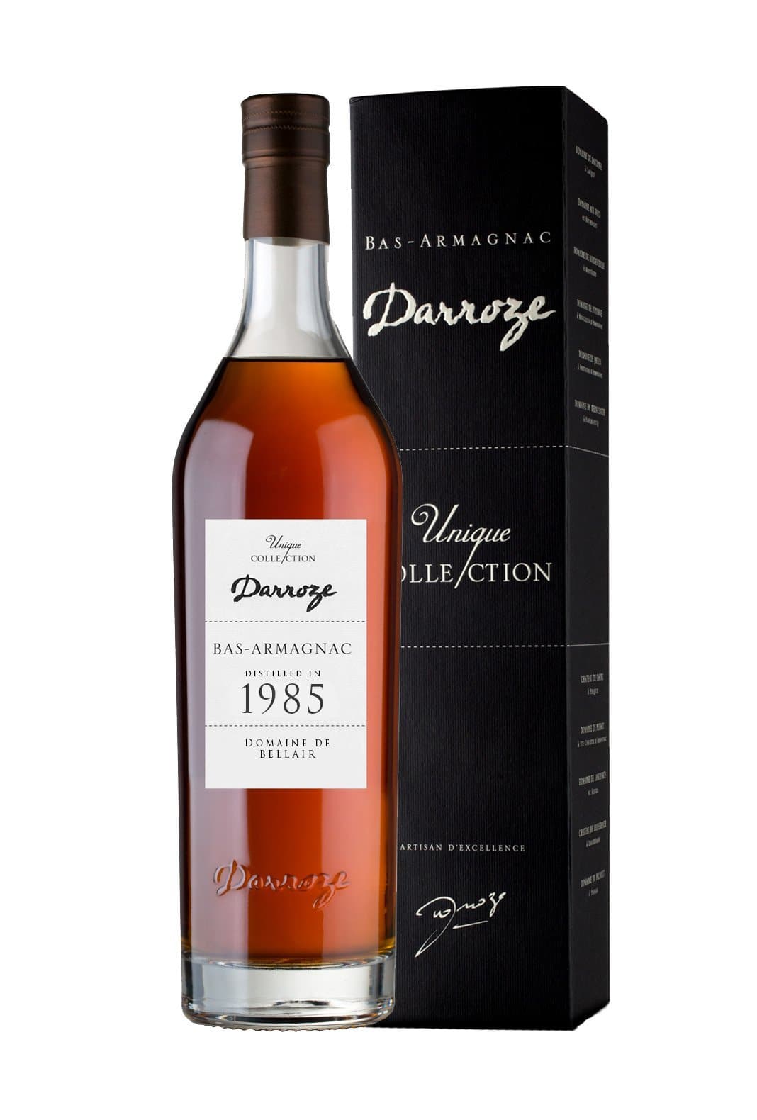 Darroze 1985 Bellair Grand Bas Armagnac 43.5% 700ml | Brandy | Shop online at Spirits of France