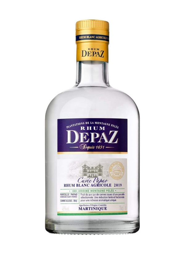 Depaz Rhum Blanc Agricole CuvŽe Papao 48% 700ml | Rum | Shop online at Liquor Wine Cave