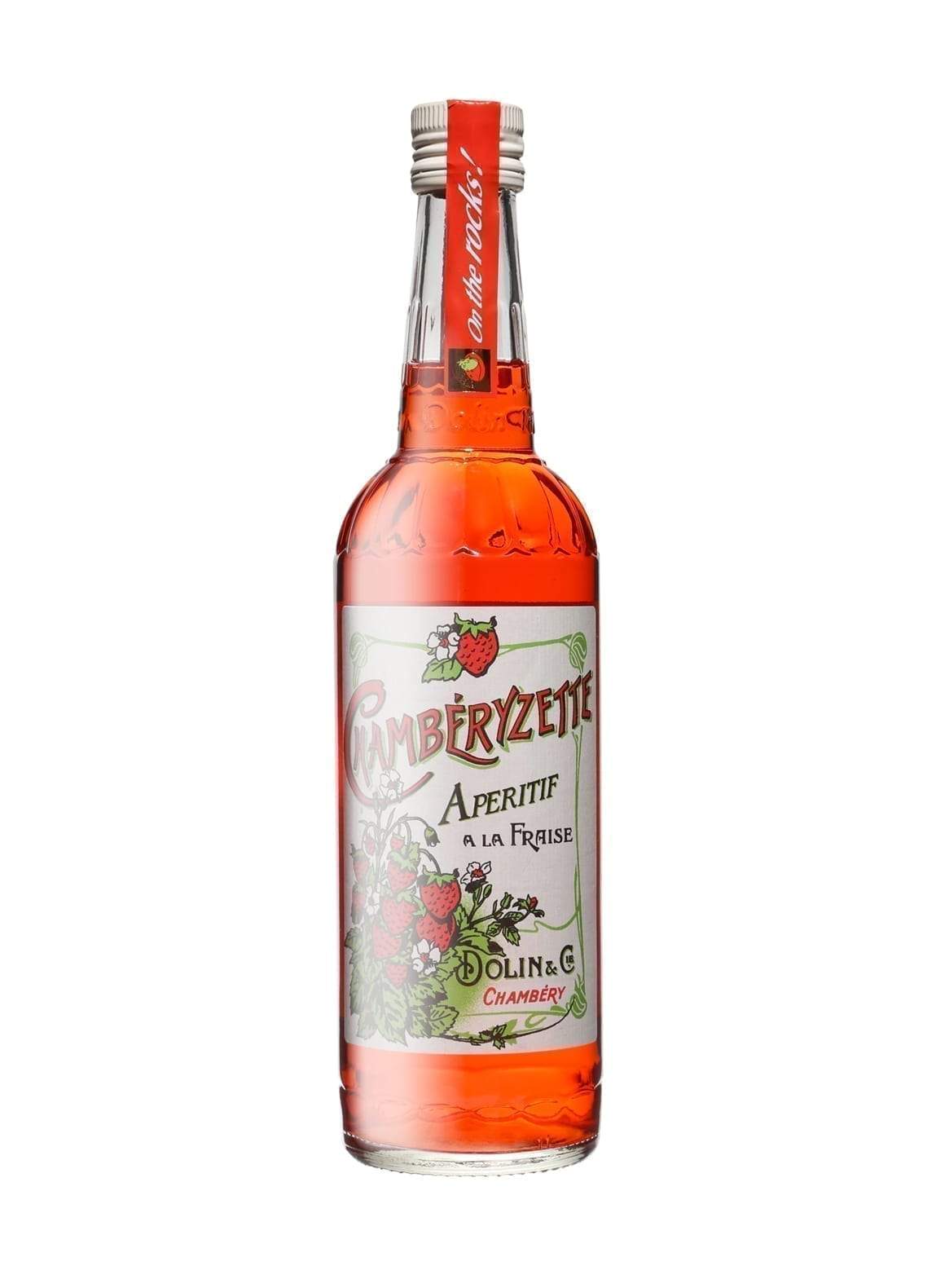Dolin Aperitif a la Fraise 'Chamberyzette' (Strawberry & Vermouth Dry) 16% 700ml | Liquor & Spirits | Shop online at Spirits of France