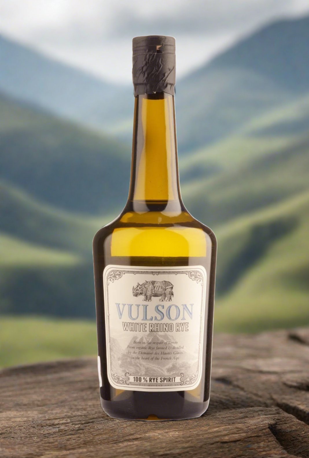 Domaine Des Hautes Glaces Rye Whisky Vulson 'White Rhino' 41% 700ml - Whisky - Liquor Wine Cave