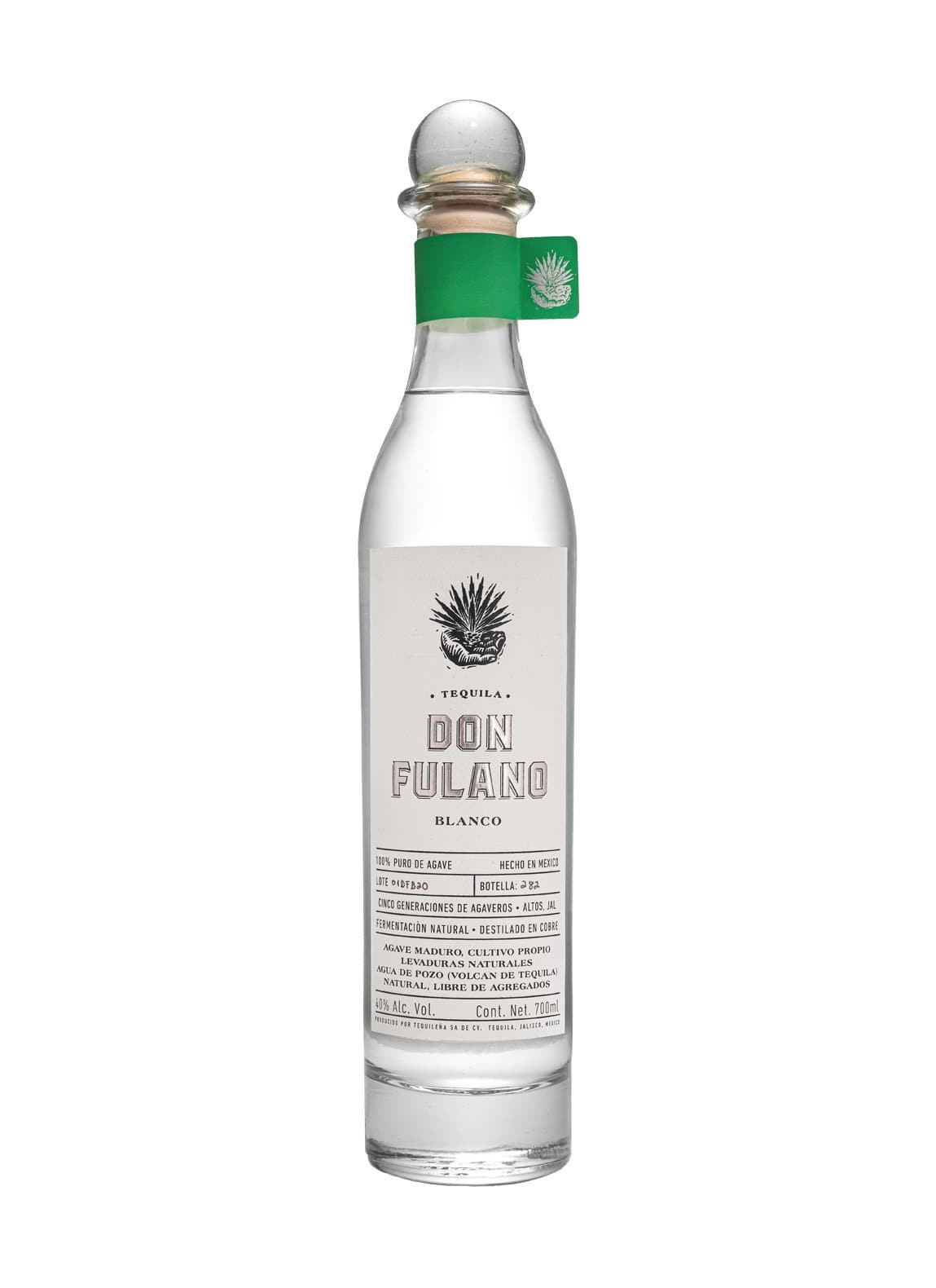 Don Fulano Blanco Tequila 40% 700ml | Tequila | Shop online at Spirits of France