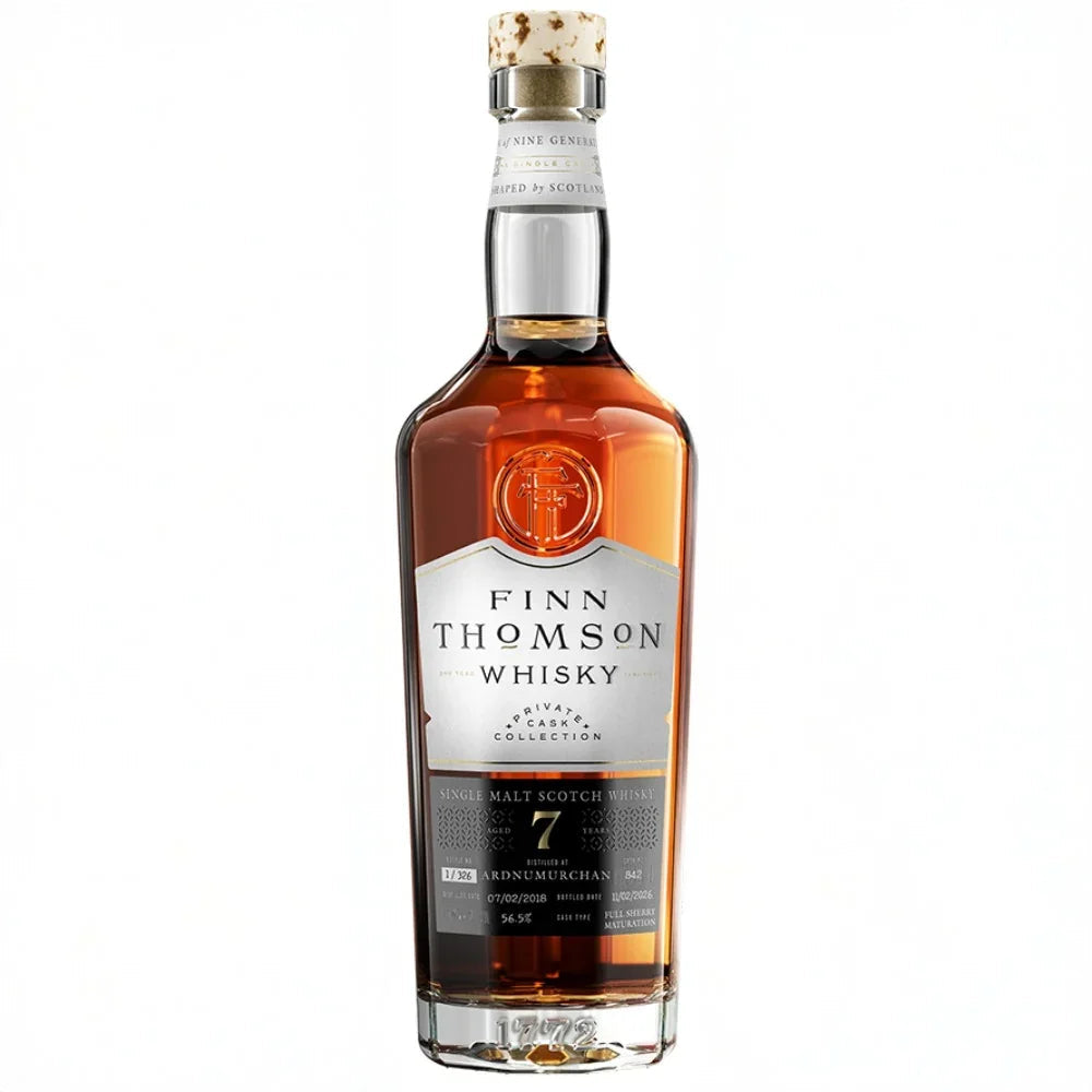 Finn Thomson Whisky Ardnamurchan 2018 7 Year Old sherry cask 700ml bottle
