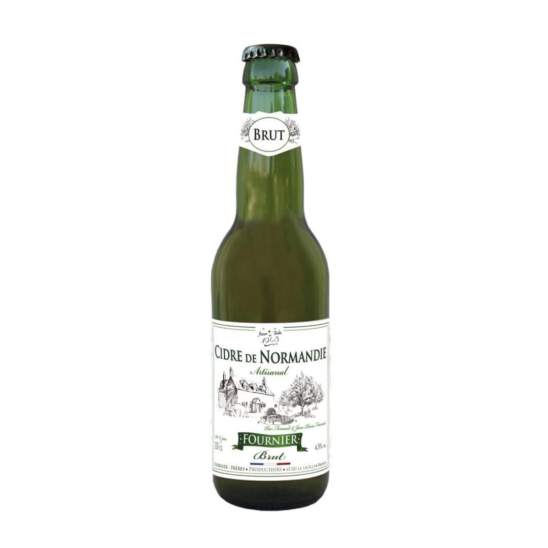 Fournier Brut Cidre de Normandie (dry apple cider) Artisanal 4.5% 330ml - Hard Cider - Liquor Wine Cave