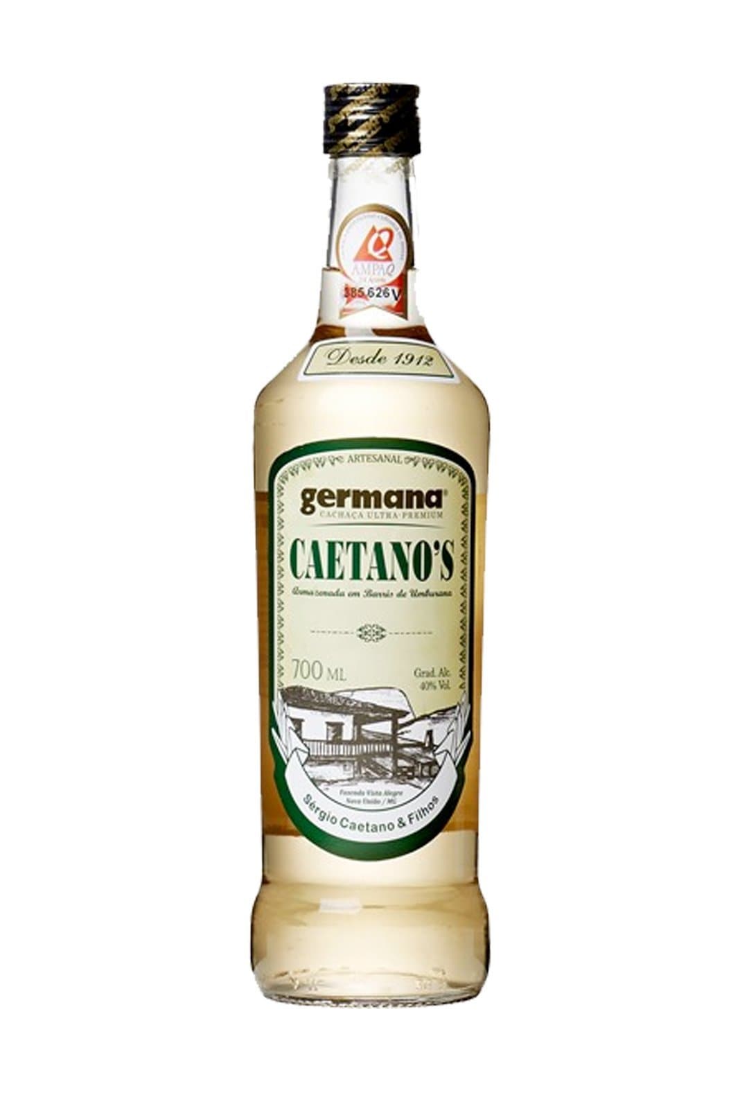 Germana Cachaca Caetano's Umburana wood cask 40% 700ml