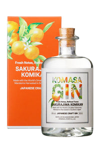 Thumbnail for Komasa Jyozo Sakurajima Komikan (Mandarin) 40% 500ml | Gin | Shop online at Spirits of France