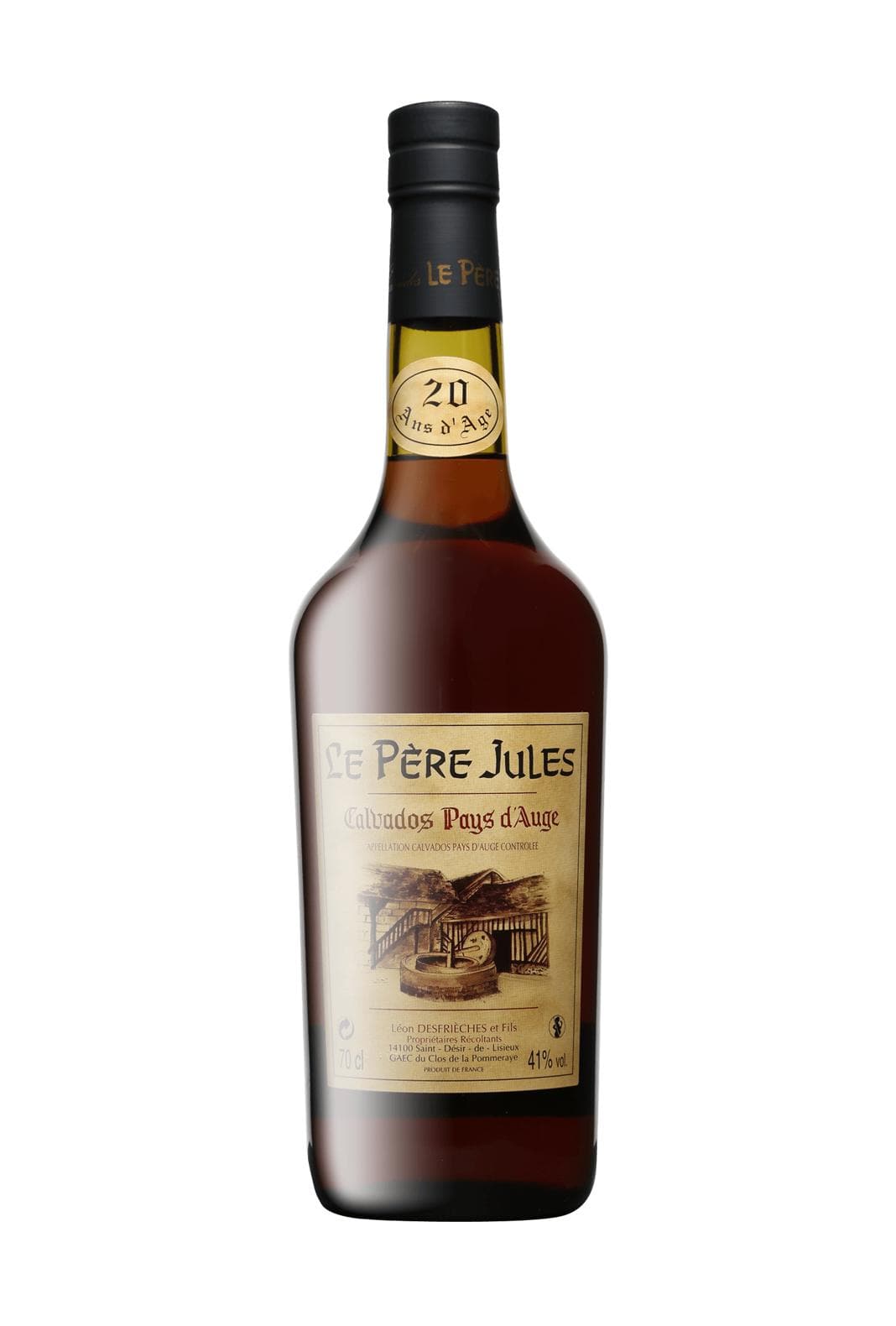 Pere Jules Calvados Pays d'Auge 20 years+ 41% 700ml