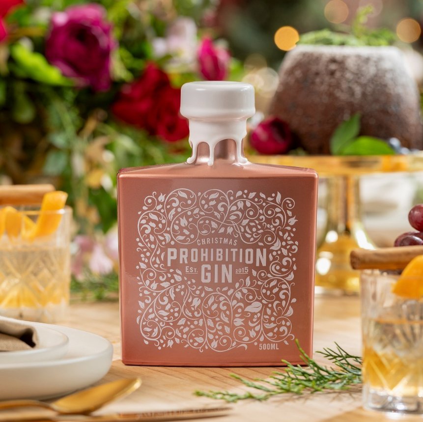 Prohibition Christmas Gin 2023 38% 500ml | Gin | Shop online at Spirits of France