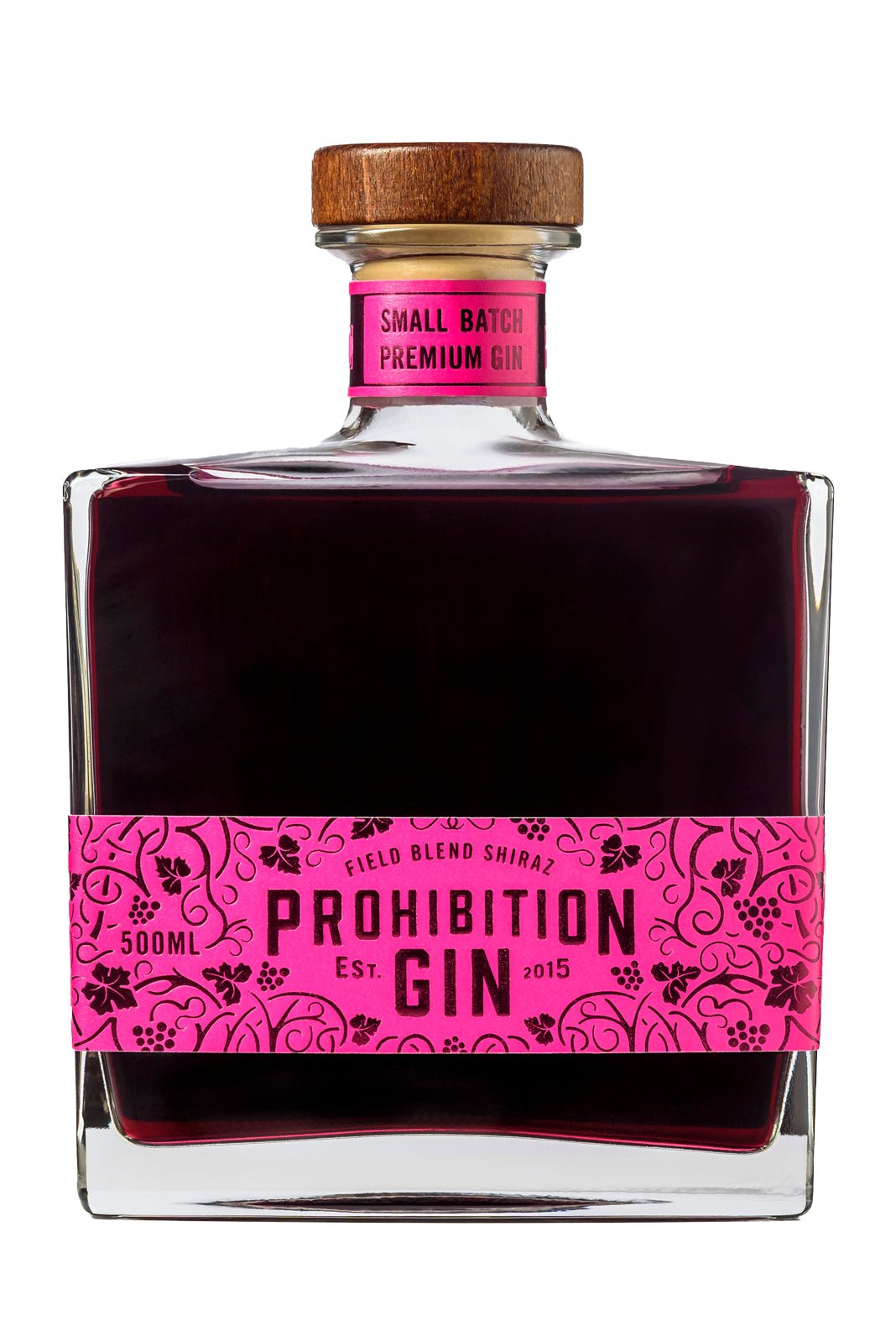 Prohibition Field Blend Shiraz Gin 38% 500ml | Gin | Shop online at Spirits of France