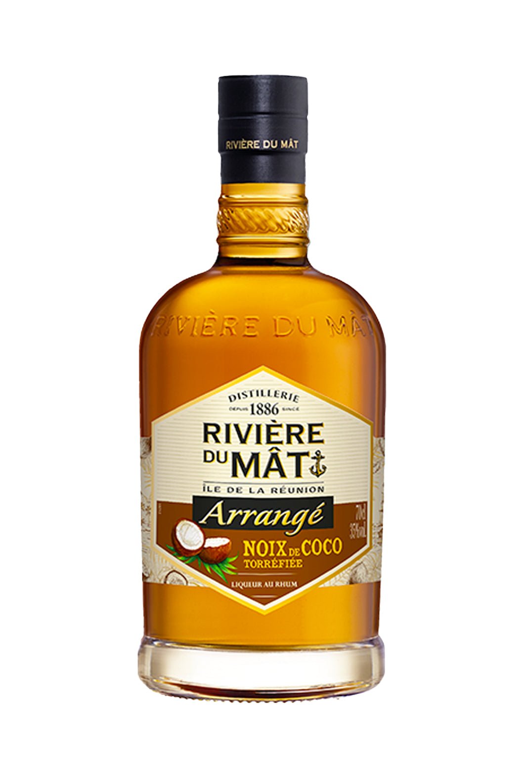 Rivière Du Mat Arrange Coco Torrefie (Coconut) 35% 700ml | Rum | Shop online at Spirits of France