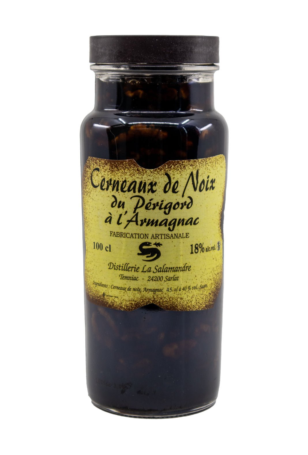 Salamandre Cerneaux de Noix a l'Armagnac (Walnut halves in Armagnac ) 18% 1000ml - Condiments - Liquor Wine Cave