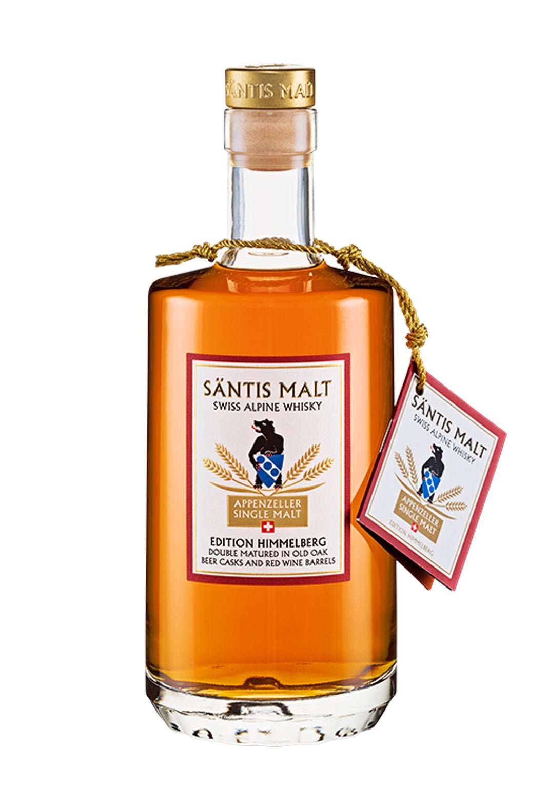 SANTIS Himmelberg Malt - Swiss Alpine Whiskey 43% 500ml - Whisky - Liquor Wine Cave