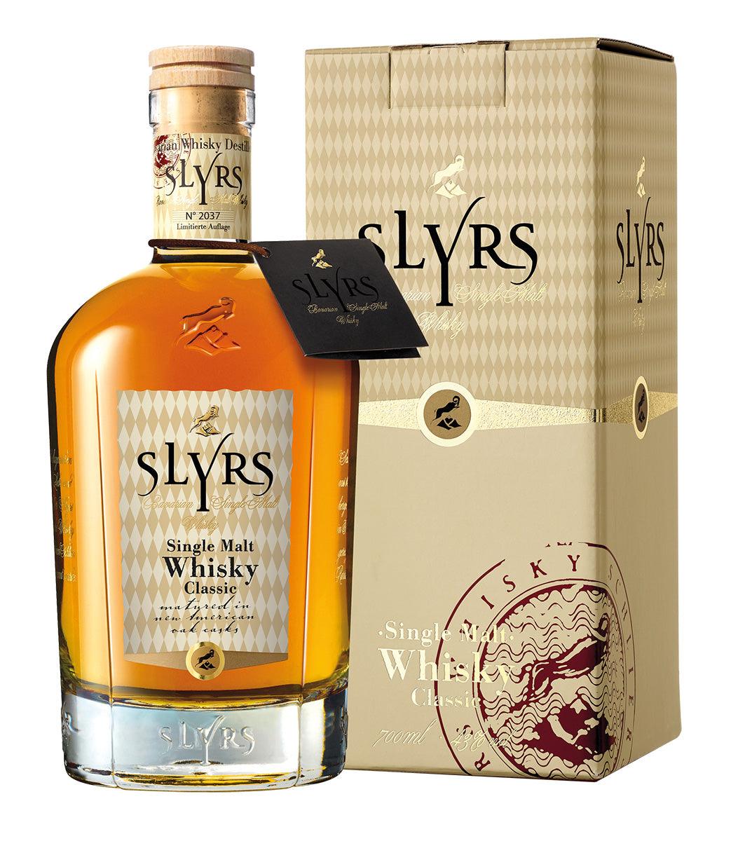 Slyrs Classic Bavarian Single Malt Whisky bottle, Germany