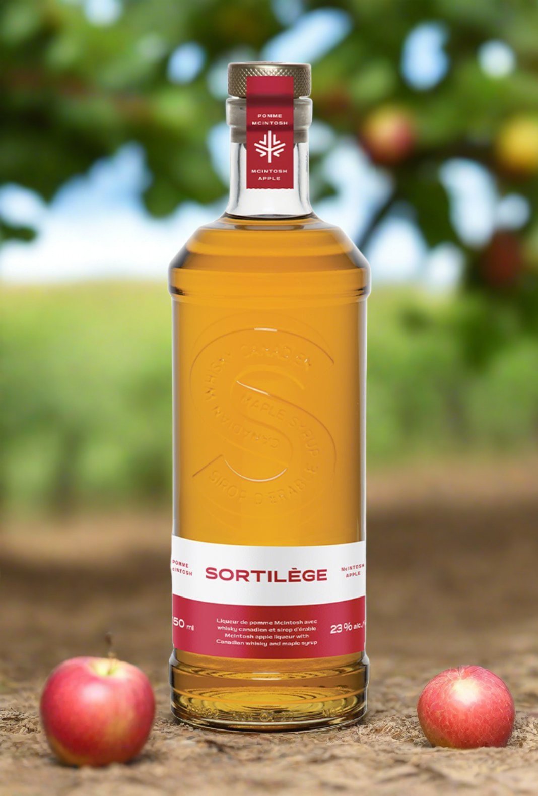 Sortilege Apple Whiskey Liqueur 23% 750ml - Whisky - Liquor Wine Cave
