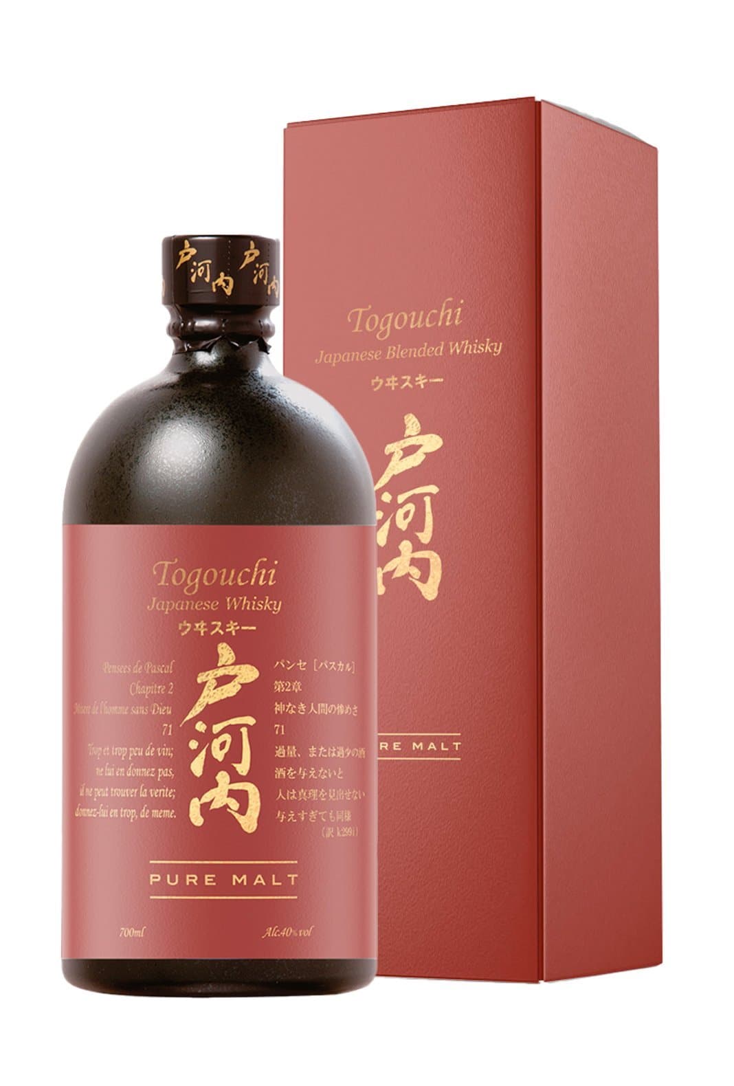 Togouchi Pure Malt Japanese Whisky 40% 700ml