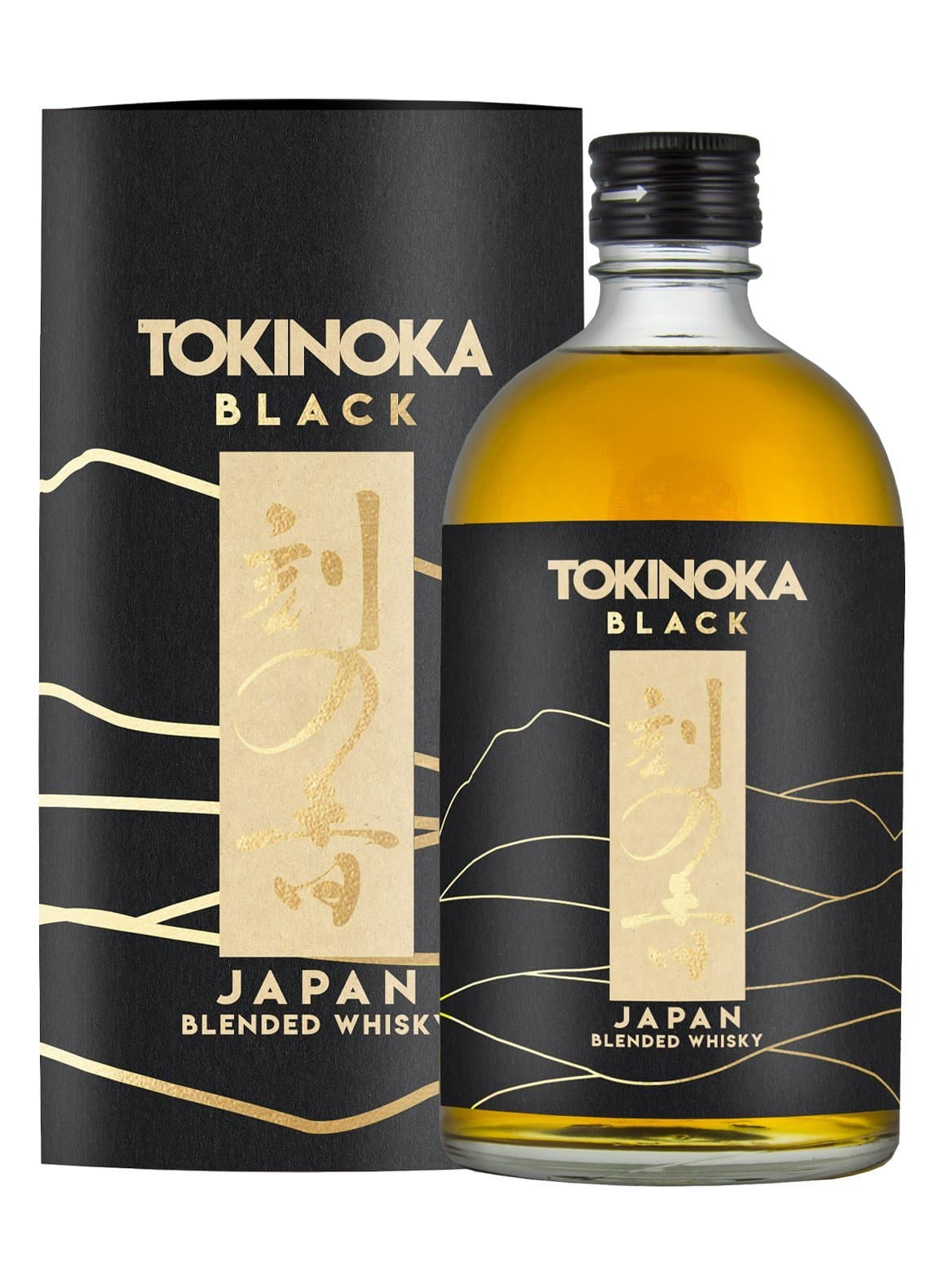Tokinoka Black Blended Japanese Whisky 50% 500ml