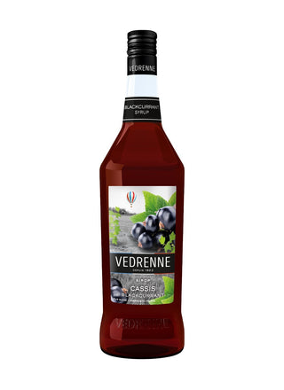 Vedrenne Blackcurrant Syrup 0% 1000ml