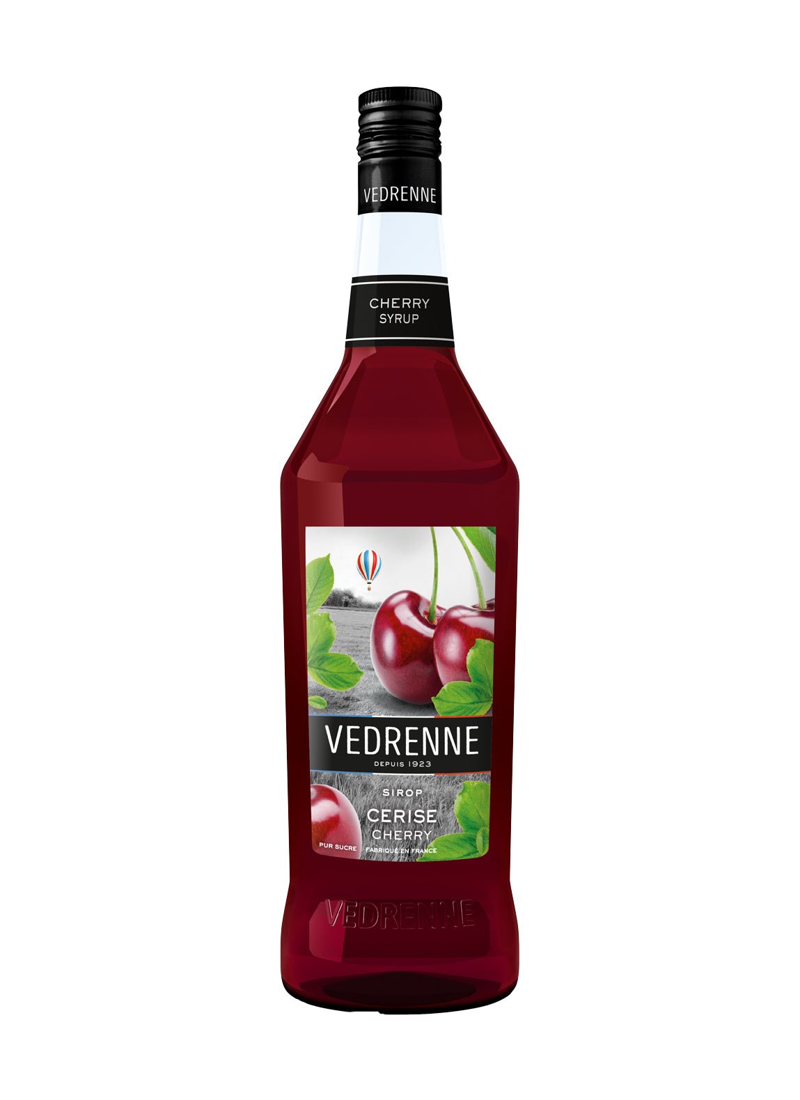 Vedrenne Cherry Syrup 0% 1000ml - Cordial - Liquor Wine Cave