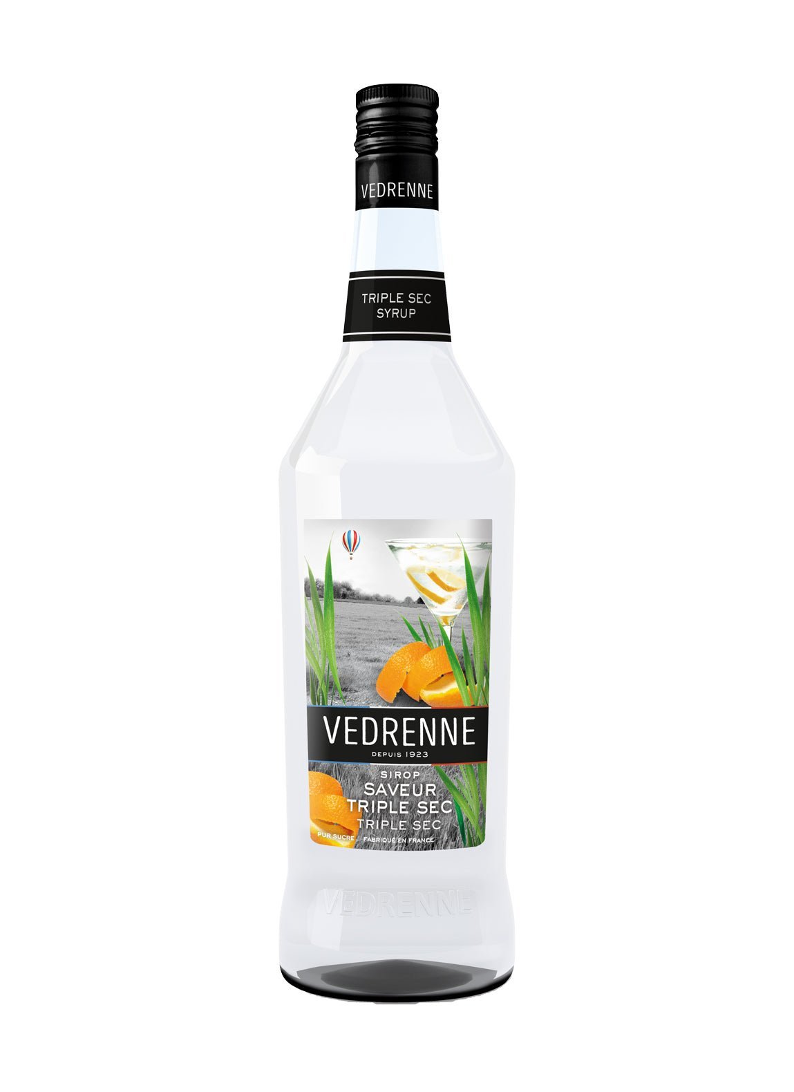 Vedrenne Triple Sec Syrup 0% 1000ml - Cordial - Liquor Wine Cave