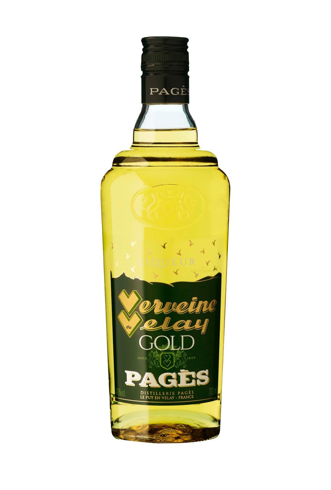 Vedrenne Verveine du Velay Gold Pages 40% 700ml - Liqueurs - Liquor Wine Cave