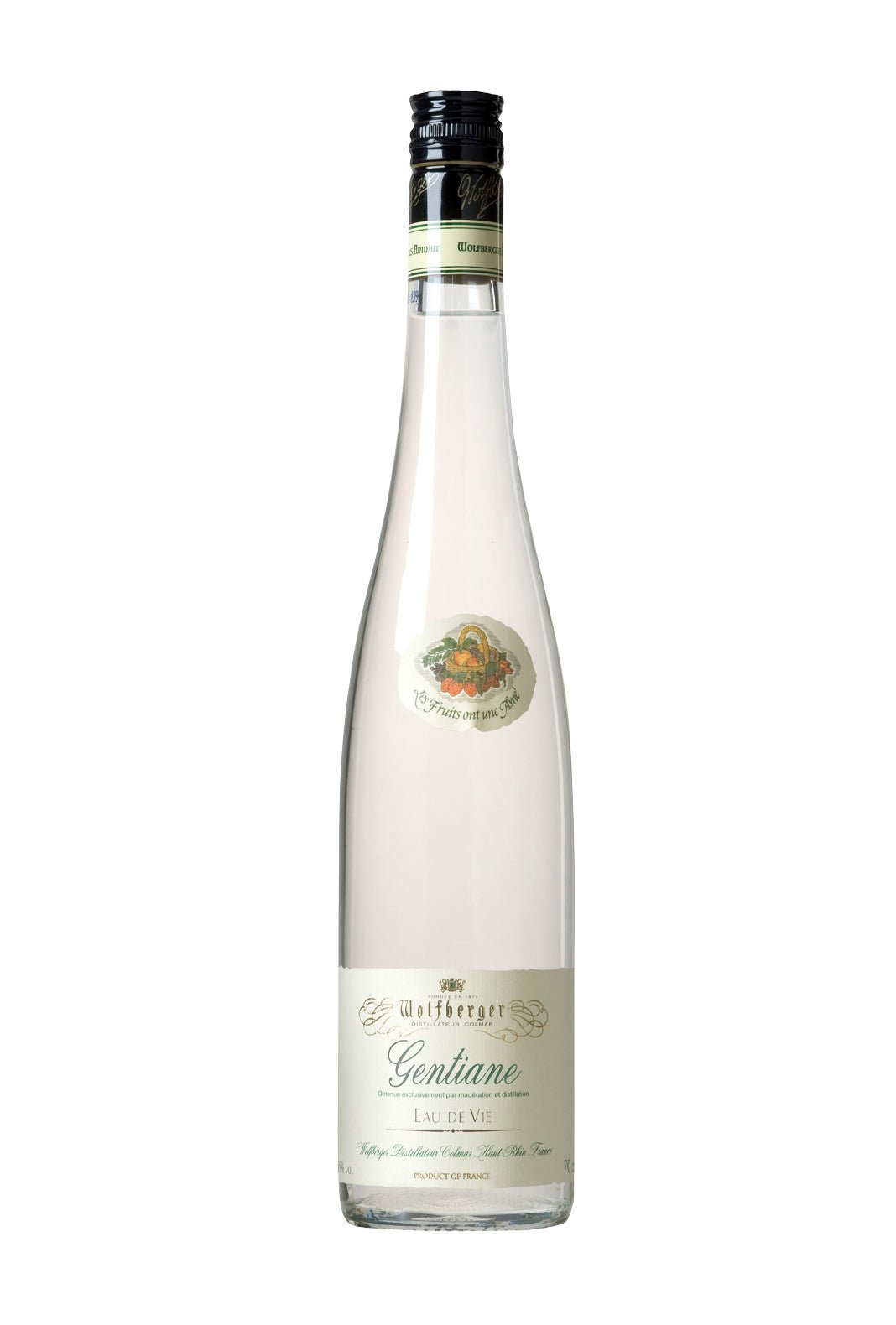 Wolfberger Eau de Vie Gentiane 45% 700ml