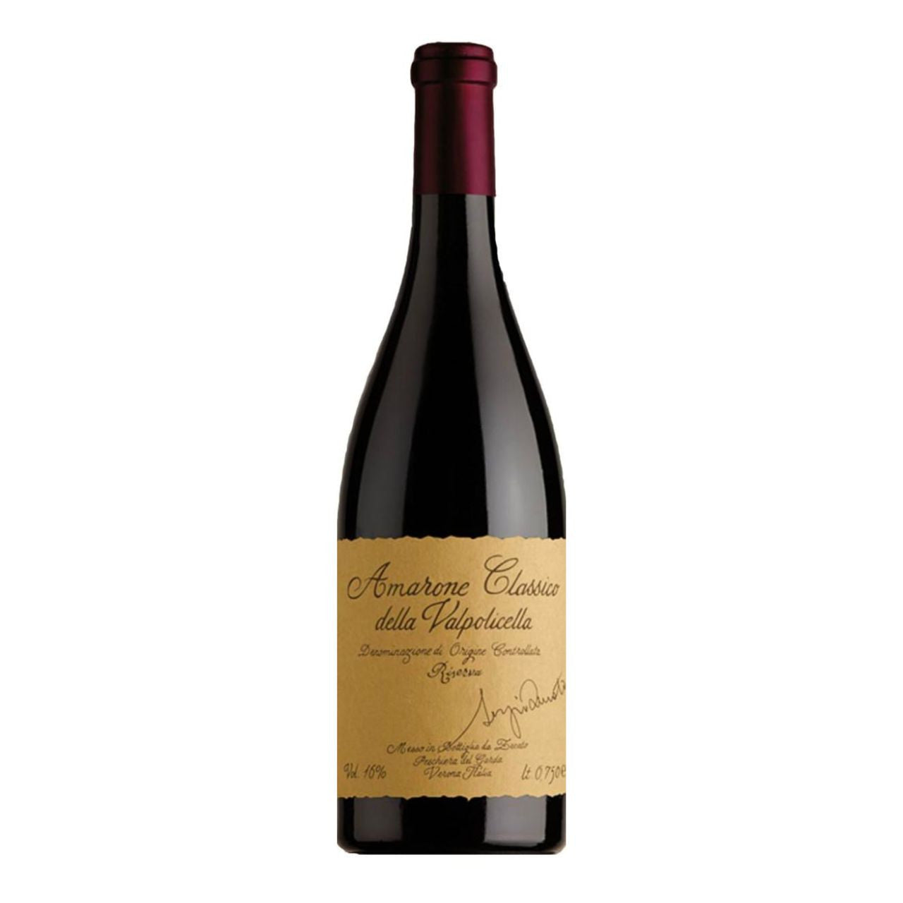 Zenato Amarone Riserva Sergio 2018 bottle, Italy