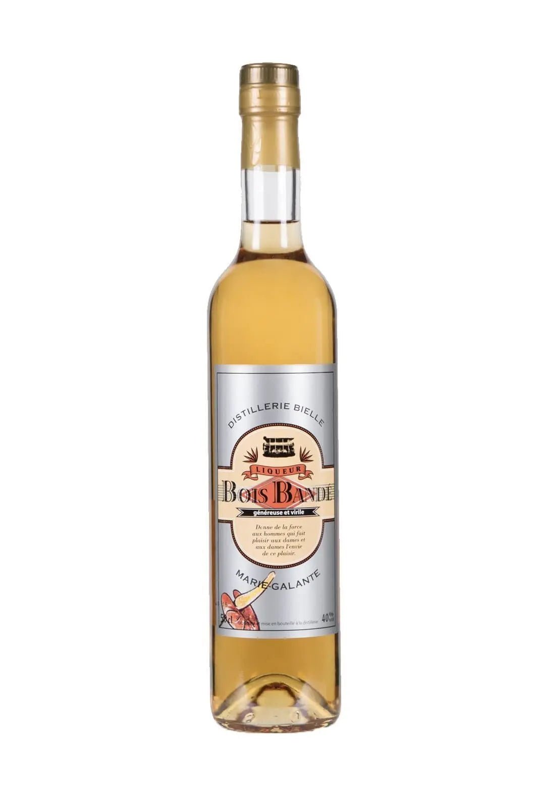 Bielle Liqueur de Rhum 'Bois Bande' (Agricole rum liqueur) 40% 500ml - Liqueurs - Liquor Wine Cave