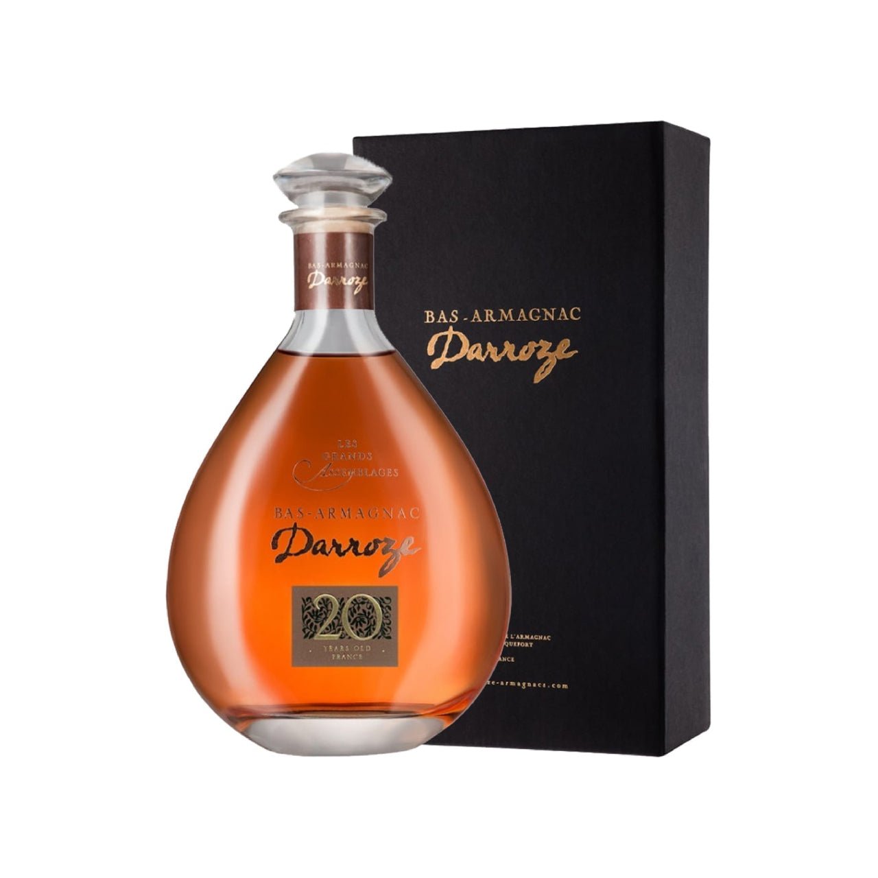 Darroze Grand Bas-Armagnac 'Les Grands Assemblages' (Blend) 20 years 43% 700ml CARAFE - Armagnac - Liquor Wine Cave