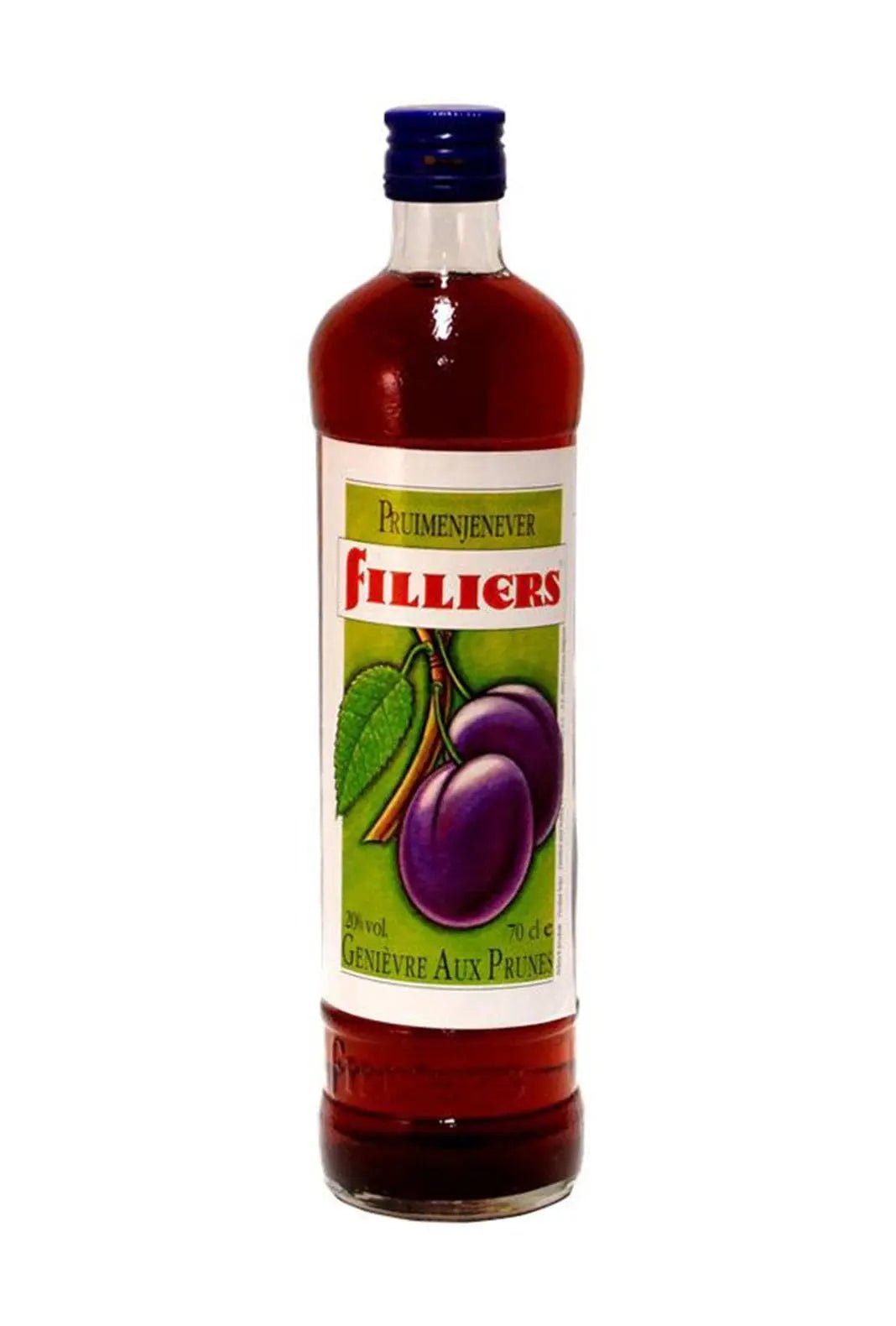 Fillers Jenever Filliers Gin Liqueur de Prune (Plum) Filliers Plum Jenever 20% 700ml ...