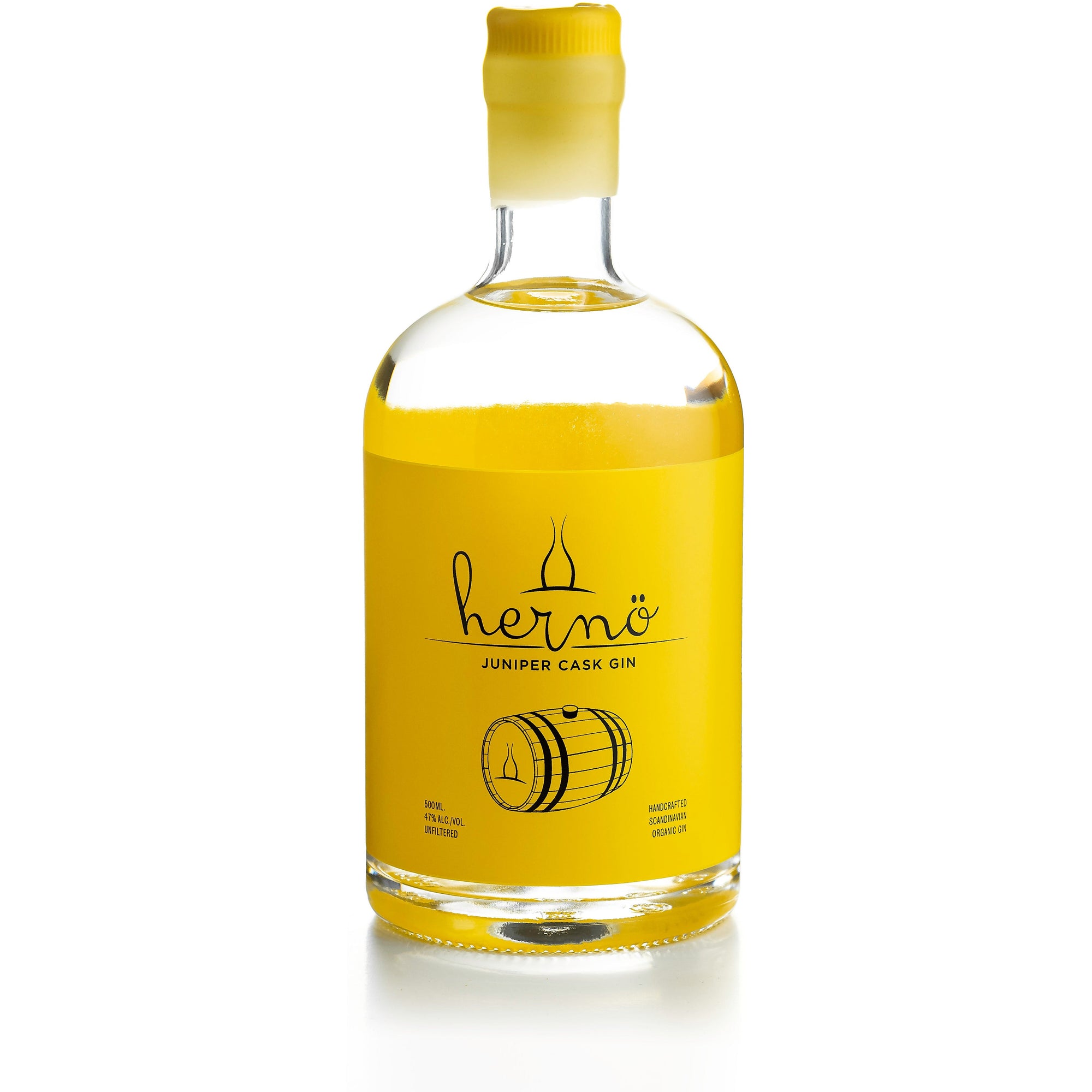 Hernö Juniper Cask Gin bottle