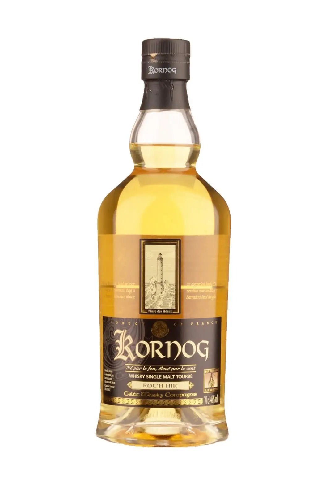 Kornog Roch Hir Single Malt (Peated) 46% 700ml - Whiskey - Liquor Wine Cave