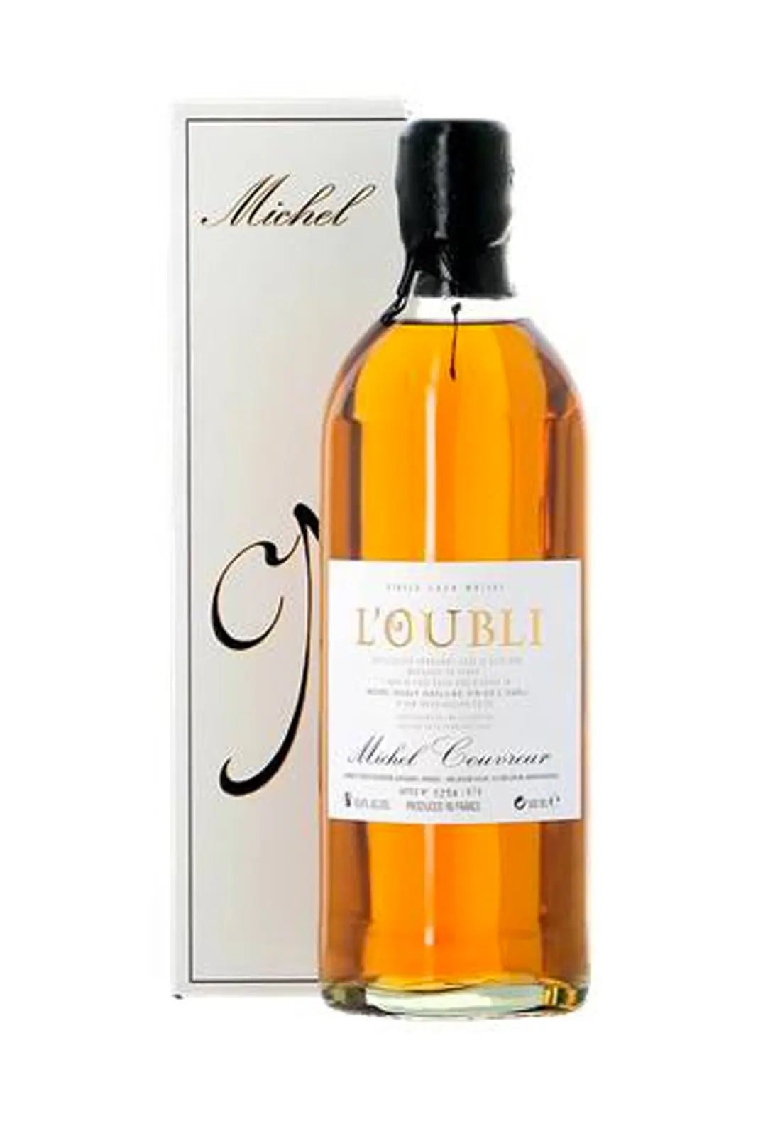 Michel Couvreur L'Oubli 2009 Single Malt Whisky 45% 500ml - Whisky > Single Malt, Whisky - Liquor Wine Cave