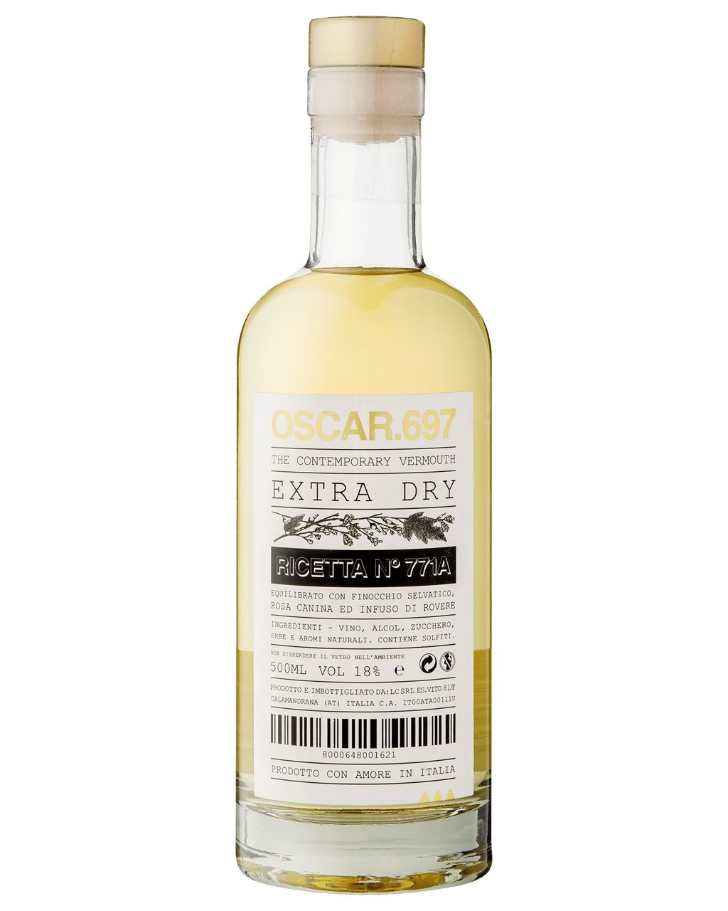 Oscar 697 Extra Dry Vermouth - Vermouth - Liquor Wine Cave