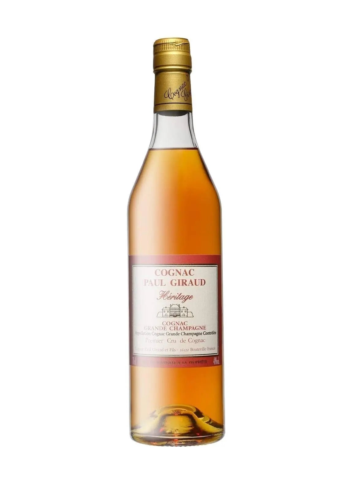 Paul Giraud Cognac Heritage 60 years Grande Champagne 40% 700ml - Brandy - Liquor Wine Cave