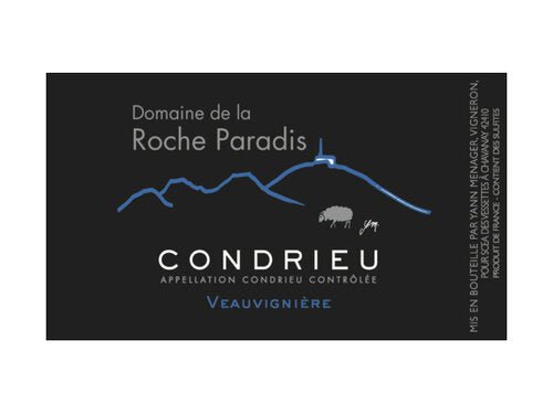Domaine de la Roche Paradis Condrieu Veauvigniere 2020 - Wine France White - Liquor Wine Cave