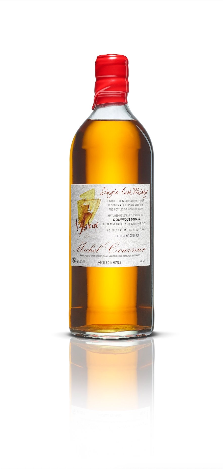 Michel Couvreur Malt Whisky Voile Note 49% 500ml - Whisky > Single Malt - Liquor Wine Cave