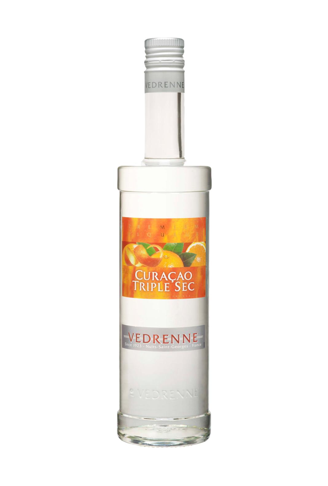 Vedrenne Liqueur Triple Sec (White Curacao) 35% 500ml - Fruit Liqueur - Liquor Wine Cave