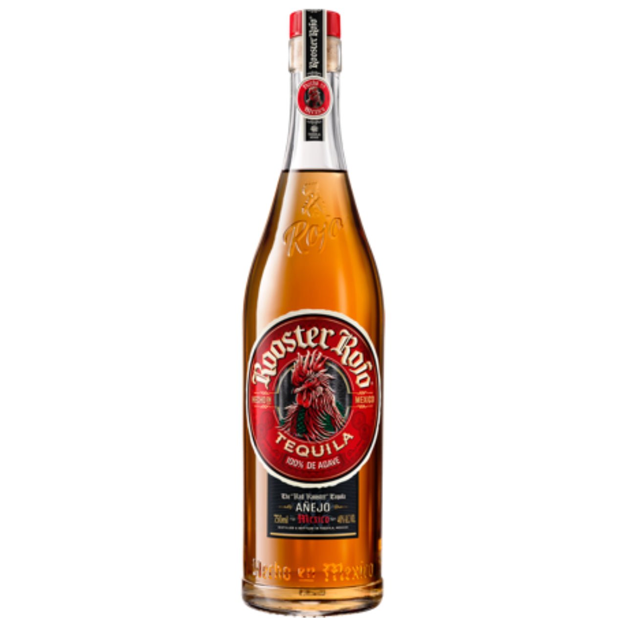 Rooster Rojo Tequila Anejo 38% 700ml - Tequila - Liquor Wine Cave