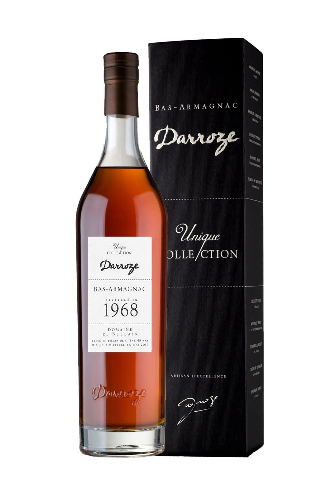 Darroze Bas Armagnac Domaine de Bellair a Cravanceres 1968 43% 700ml